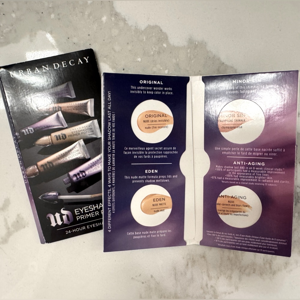 FREE w/ purchase Primer Potion UD Urban Decay Samples